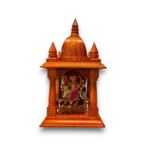 MANDIR DURGA MATA AMBAJI OAK WOOD 20/10CM