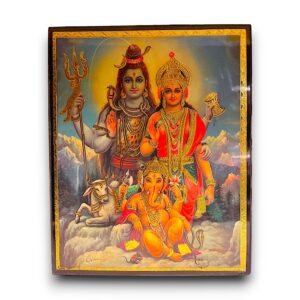 SHIVA PARVATI  GANESH LIJST NR. 4  18/15 CM