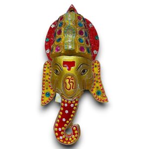 GANESHA HOOFD DECO 34 cm/16cm