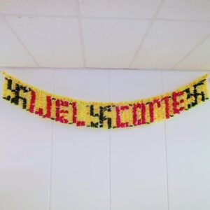 TORAN VERSIERING WELCOME 227