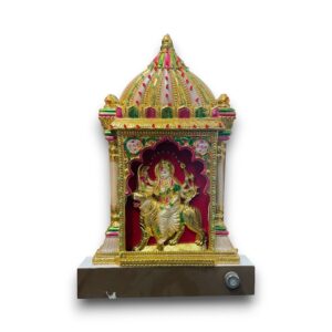 DURGA MANDIR MET LICHT 37/25 CM