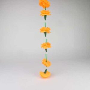 BLOEM SLINGER ORANJE STOK 150CM