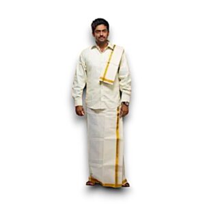 DHOTIE STOF  GOUD   450CM