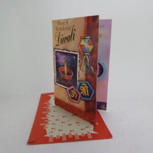 DIWALI KAART 3D OHM