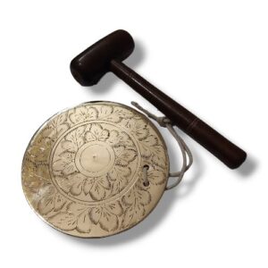 GARI GHANTA ENGRAVED 20CM WITH HAMMER
