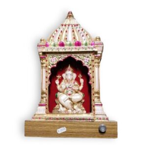 GANESH MANDIR WITH LIGHT
