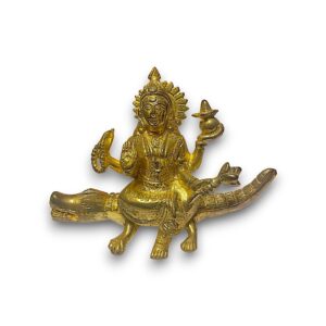 GANGA BEELD GOLD PLATED 11CM