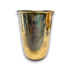 GLAS SUBH VIVAH GOUD 10CM
