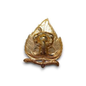 Patta Ganesh  Leaves 35CM (Gold Plated) - 14"