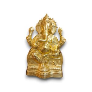 Ganesh ji (Gold Plated) 12" ( 30 CM)