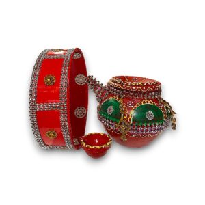 KARWA CHAUT SET LOTA 15CM +ZEEF