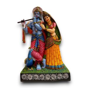 KRISHNA RADHA BEELD H 70/B 40/L 25CM