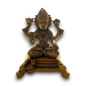 LAXMI BEELD GOUD KOPER 11 CM