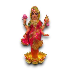 LAXMI BEELD MET LICHT 34 Cm