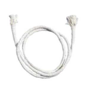 Olielamp lont - rond 8mm - 1 meter - Stormlantaarns