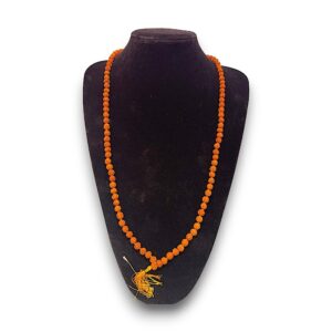 RUDRAKSH MALA 4MM  38CM LANG