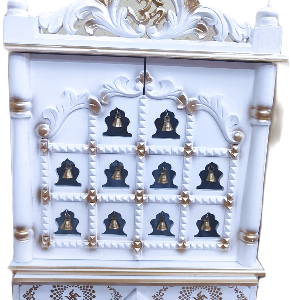 TEAK WOOD BELL TEMPLE SB180D