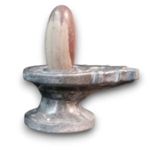 ZWART SHIVA LINGAM NARMADA 12CM