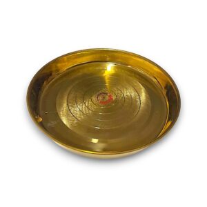 POOJA THALI KLEIN  21 CM