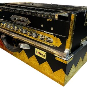 Harmonium Bharat Kings scale 9 change 11stop 3 line  3 oct premium reeds delux