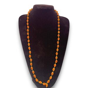 RUDRAKSH CAP MALA 38 cm