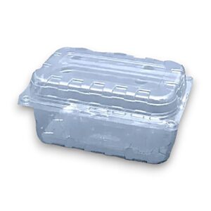 SALADE BAK VIERKANT 500CC TRANSPARANT