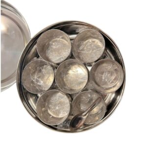 MASSALA DABBA 8 BAKJES 20 CM