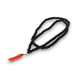 SHANI BLACK  JAPA MALA 6MM HAKIK