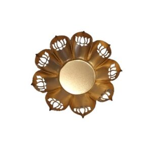 LOTUS SCHAAL URLI  UITGESNEDEN 20CM -5CM DIEP