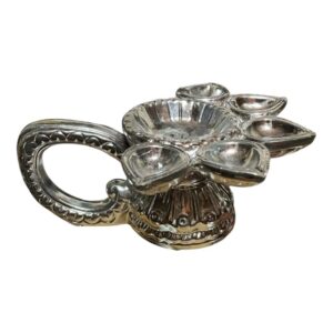 DIA H8/L 20 CM ZILVER KLEI 5 MUKH