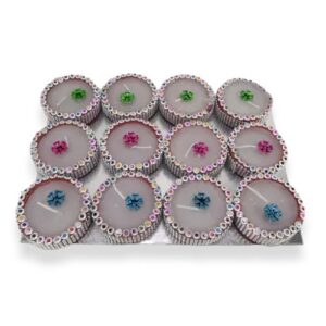 DIA KAARS DS.27-NR16 ZILVER 12 STUKS 5CM