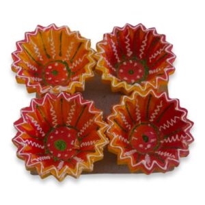 DIA ZONNENVORM 5 CM KLEI