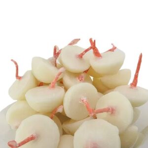 Small Batti with Yellow Desi Ghee in Chameli(30pcs)