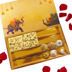 GIFTBOX INDIA 19X32X5 GOUD