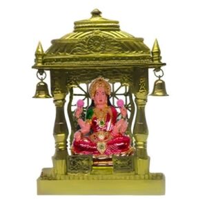 MANDIR MET  LAXMI BEELD