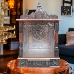 MANDIR ZILVER ROSE OPEN  55HX48CM BR
