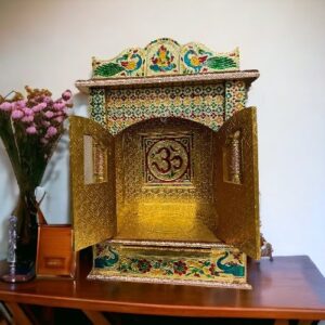 MANDIR  MEENA KARI MET DEUREN 18 INCH BY 9 INCH