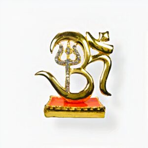 OHM GOUD KLEUR MET TRISHUL