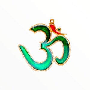 OHM HANGER RED GREEN 16X16 CM