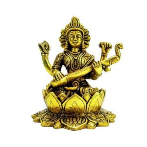 SARASVATI JI GOUD 12 CM