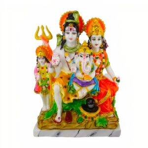 SHIVA PARIVAR BEELD 28CM