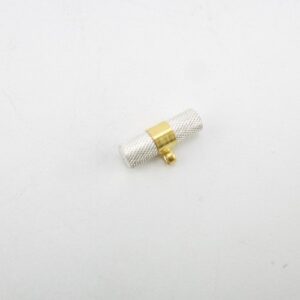 TALISMAN TAVIZ GOUD MIDDEN ZILVER ZIJKANT