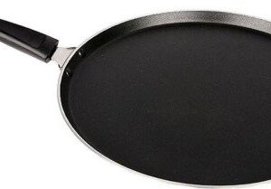 TAWA (ROTI PLAAT) MET OPGEHOOGD RAND  (27.5 CM)