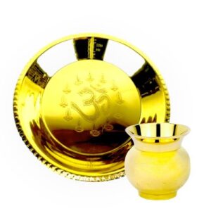 THALI LOTA ZWAAR THALI 28CM +LOTA 11CM