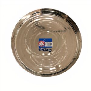 THALI STEEL SILVER 30 CM